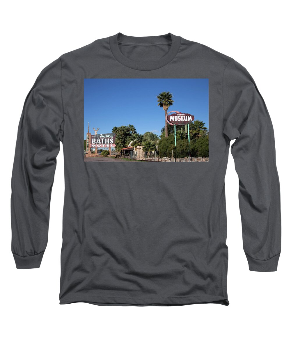 Arizona Long Sleeve T-Shirt featuring the photograph Buckhorn Baths by Gary Gunderson