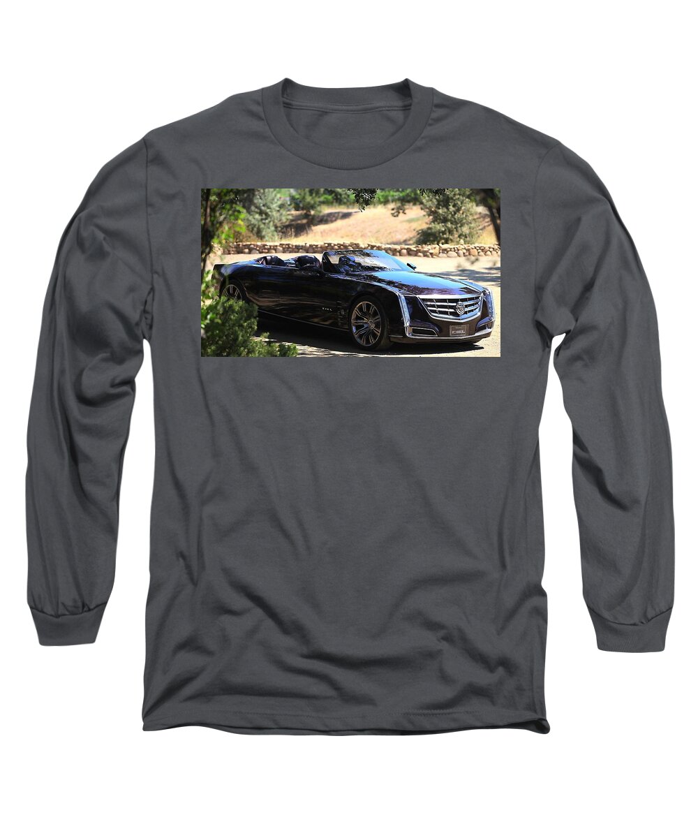 Cadillac Ciel Long Sleeve T-Shirt featuring the photograph Cadillac Ciel by Mariel Mcmeeking
