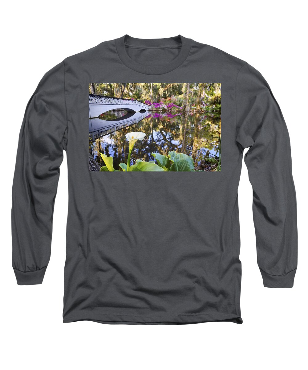 Landscape Long Sleeve T-Shirt featuring the photograph Calla Lily by Jim Miller