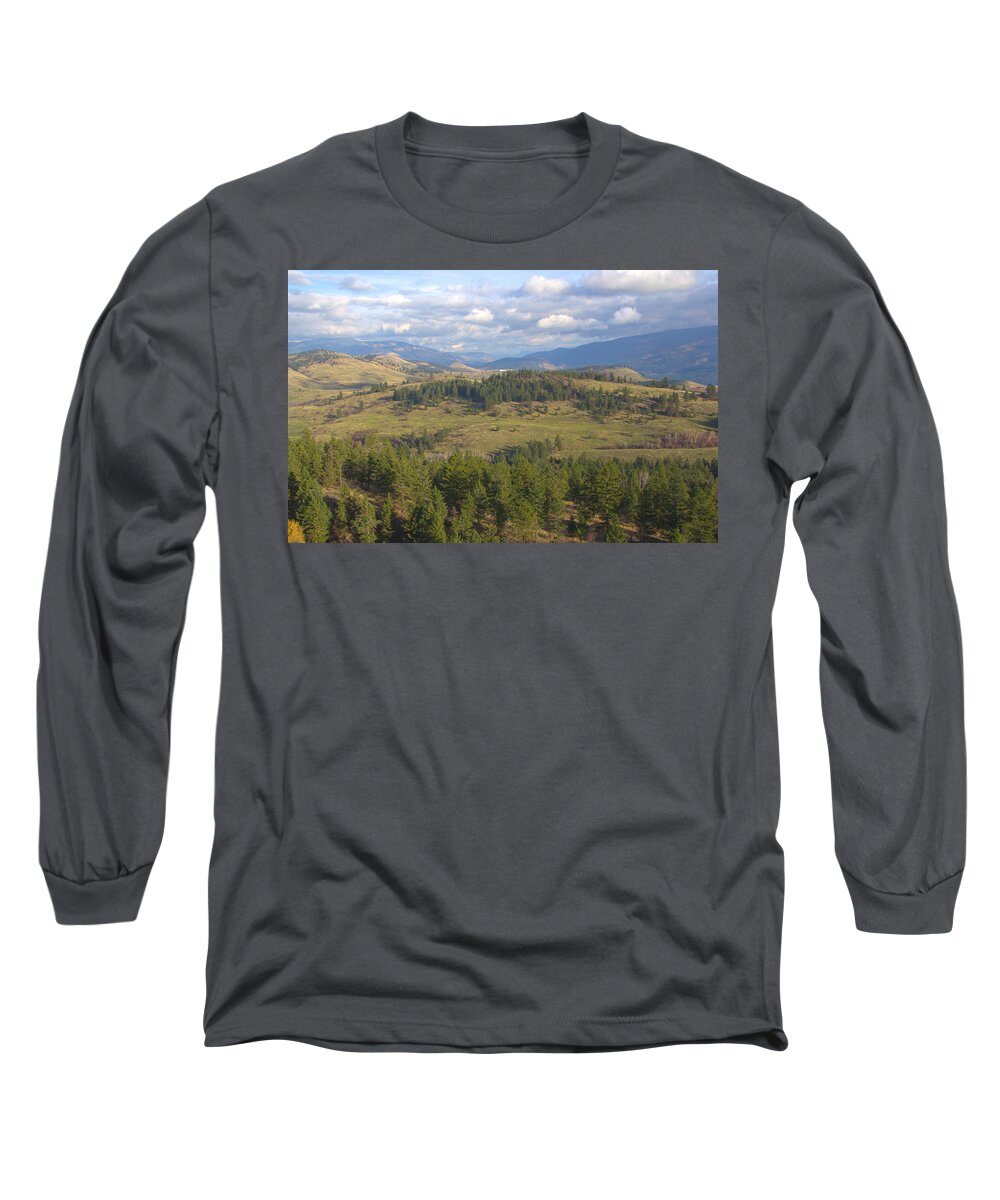 Canada Long Sleeve T-Shirt featuring the photograph British Columbia Southern Interior by Kathy Bassett