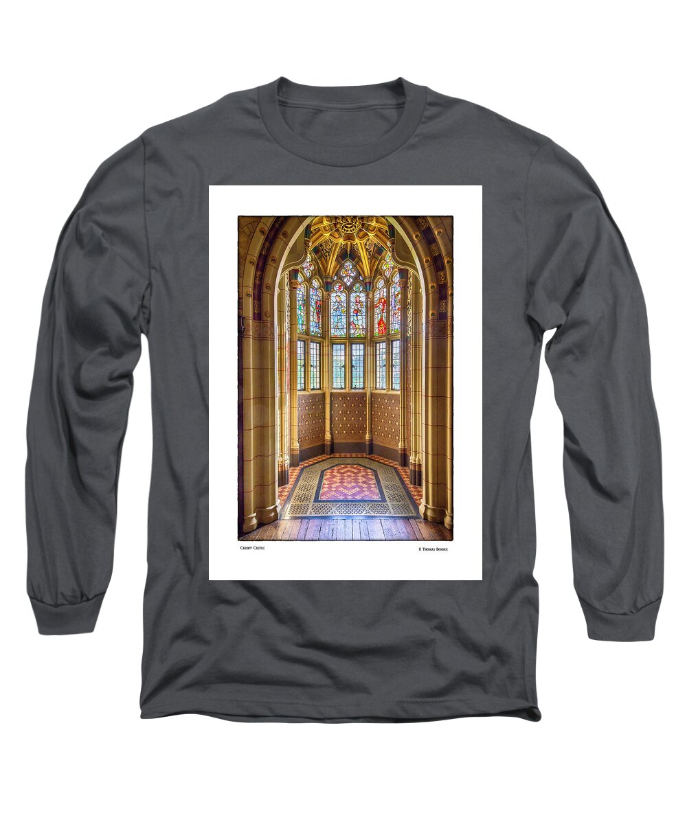 Wales Long Sleeve T-Shirt featuring the photograph Cardiff Castle by R Thomas Berner