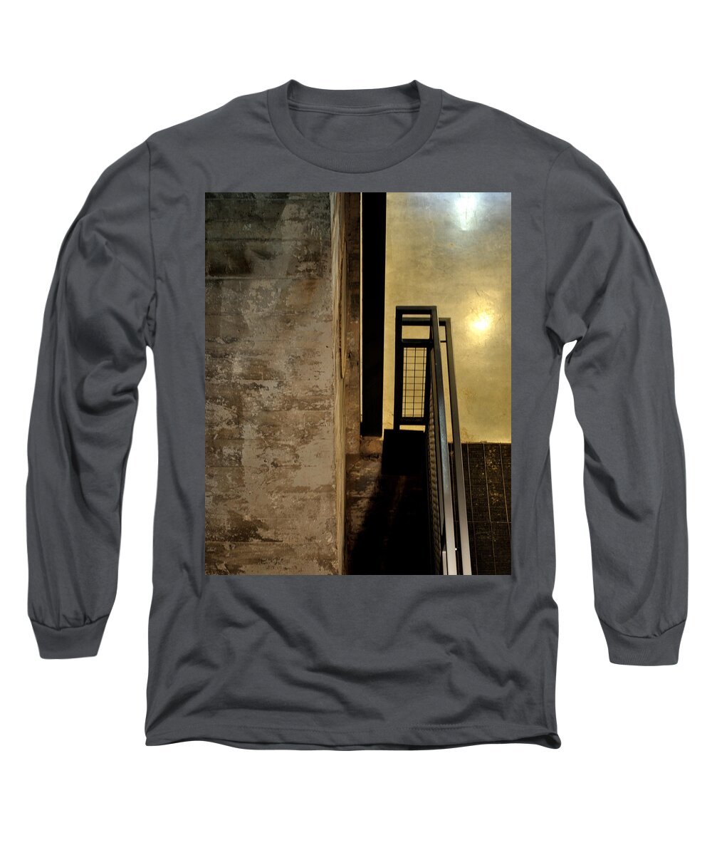 Abstract Long Sleeve T-Shirt featuring the photograph Carlton 11 by Tim Nyberg