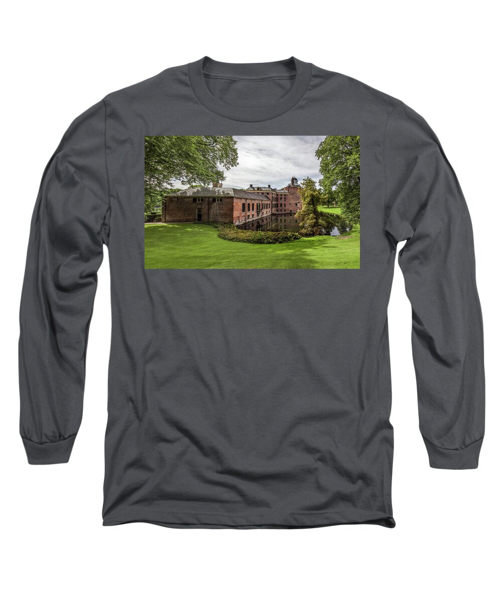Ancient Long Sleeve T-Shirt featuring the photograph Castle Rosendael by Tim Abeln