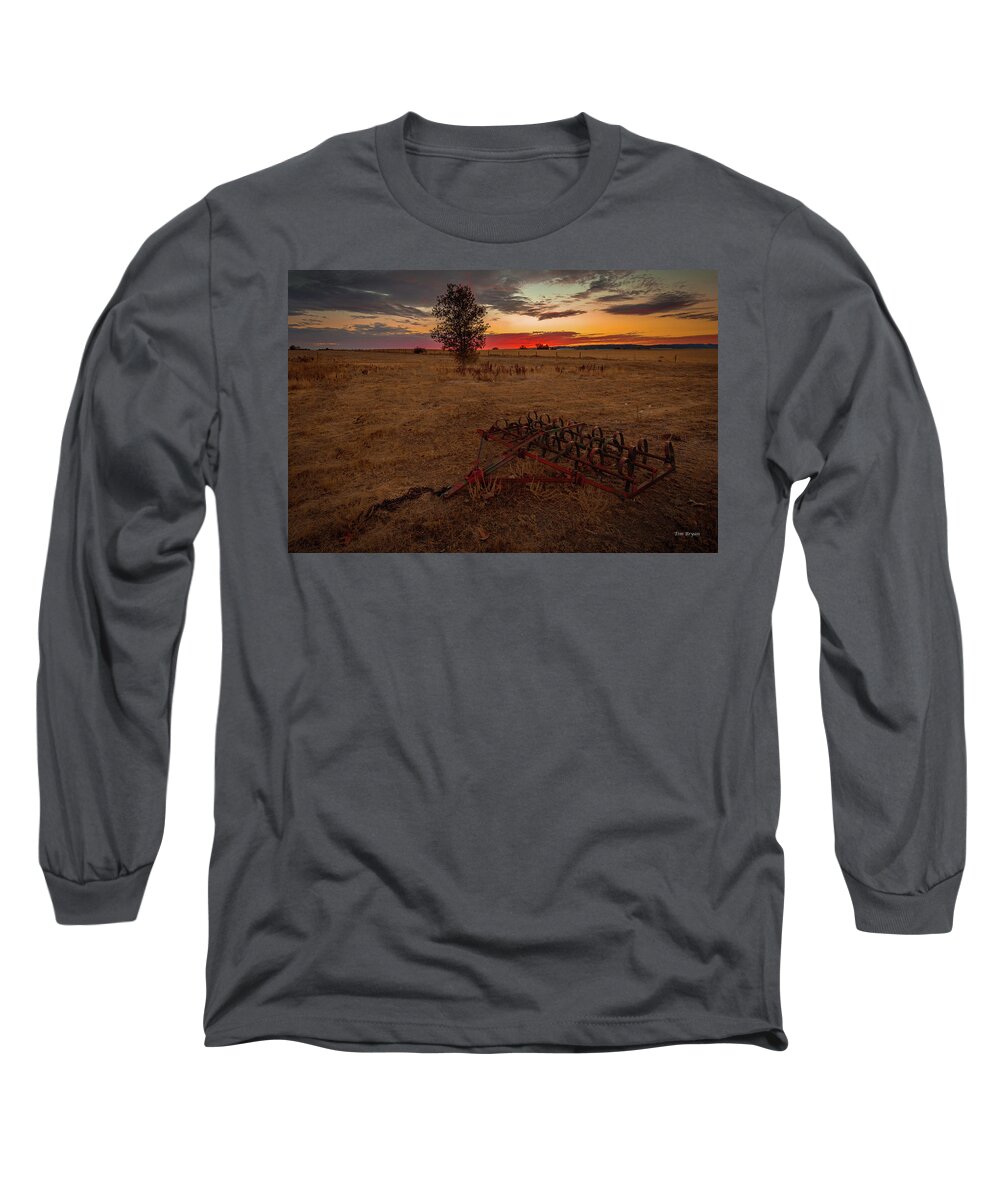 Landscape Long Sleeve T-Shirt featuring the photograph Change on the Horizon by Tim Bryan