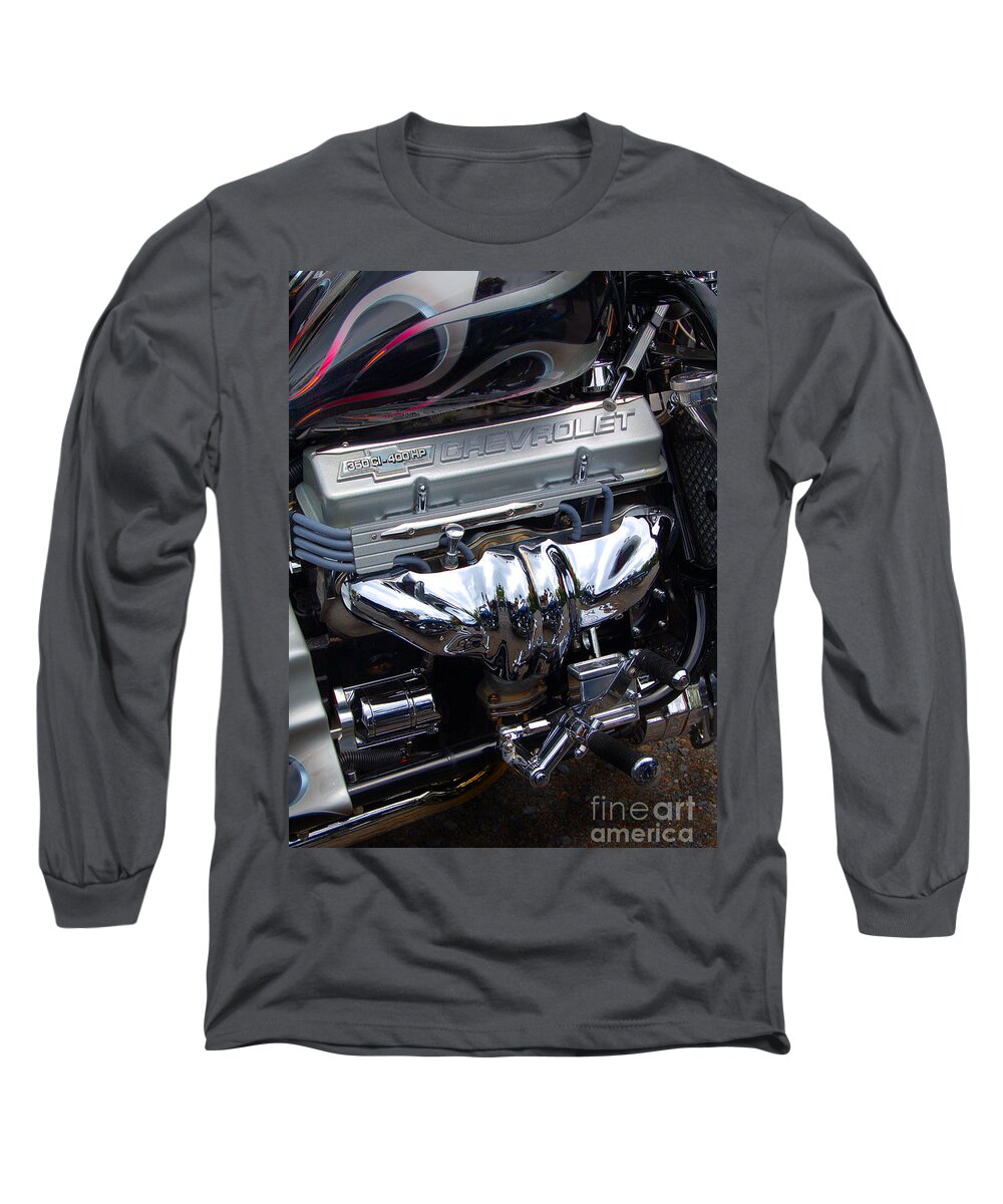 Diane Berry Long Sleeve T-Shirt featuring the photograph Chevrolet 400 HP by Diane E Berry