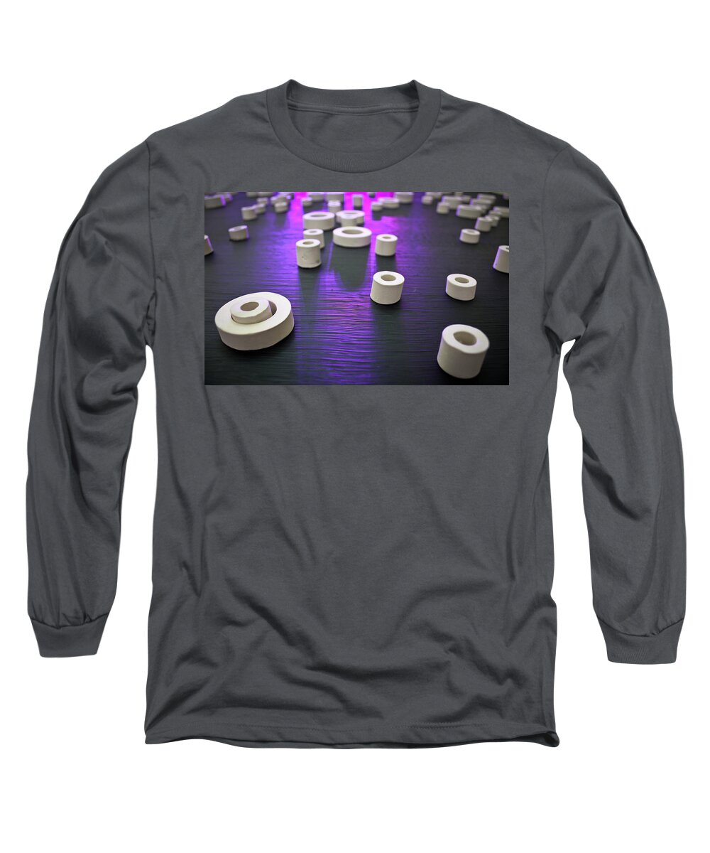  Long Sleeve T-Shirt featuring the photograph Circles of Inspiration by Bobby Villapando