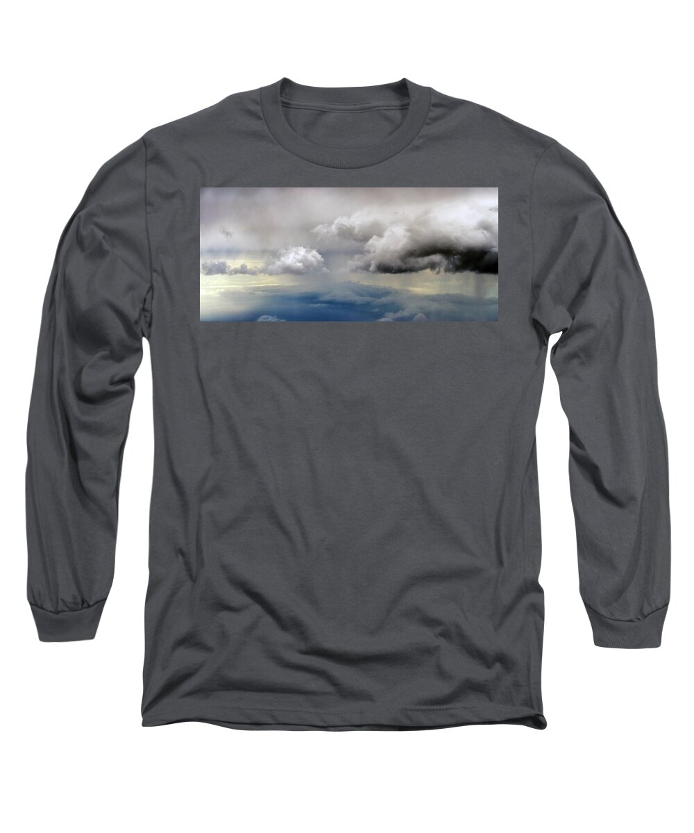 Clouds Long Sleeve T-Shirt featuring the photograph Clouds by Christopher Johnson