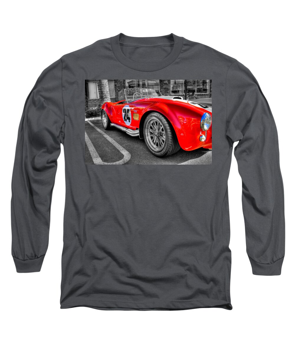 Hdr Long Sleeve T-Shirt featuring the photograph Cobra- Focal by Randy Wehner