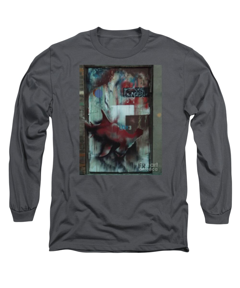  Long Sleeve T-Shirt featuring the photograph Confused by Kelly Awad
