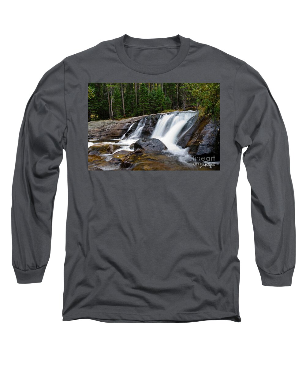 Rocky Mountain National Park Long Sleeve T-Shirt featuring the photograph Copeland Refrain by Bon and Jim Fillpot
