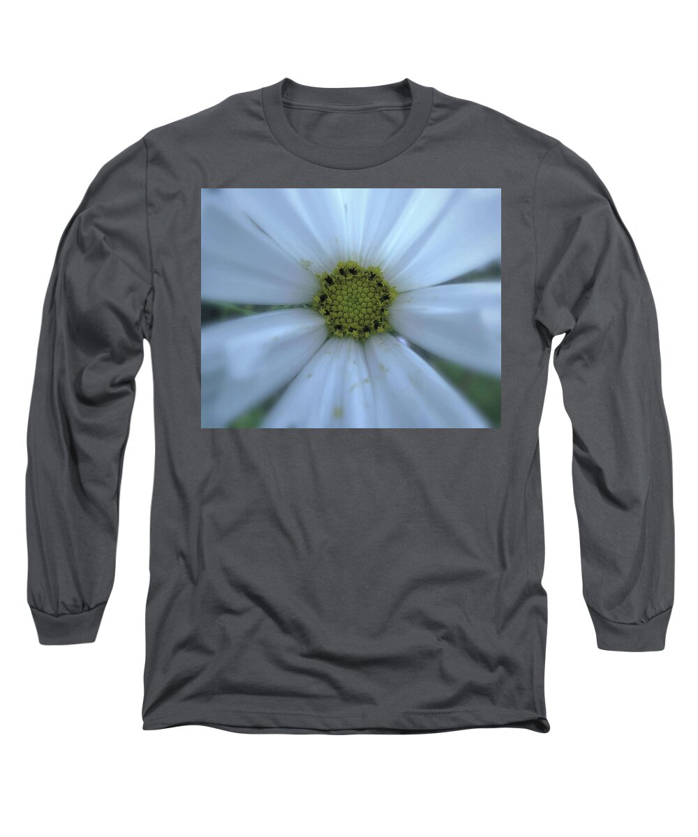 Floral Long Sleeve T-Shirt featuring the photograph Cosmic Cosmos by Lora Fisher