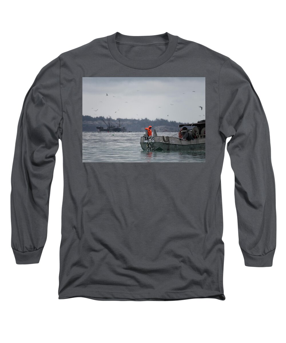 Fishing Long Sleeve T-Shirt featuring the photograph Country Club by Randy Hall
