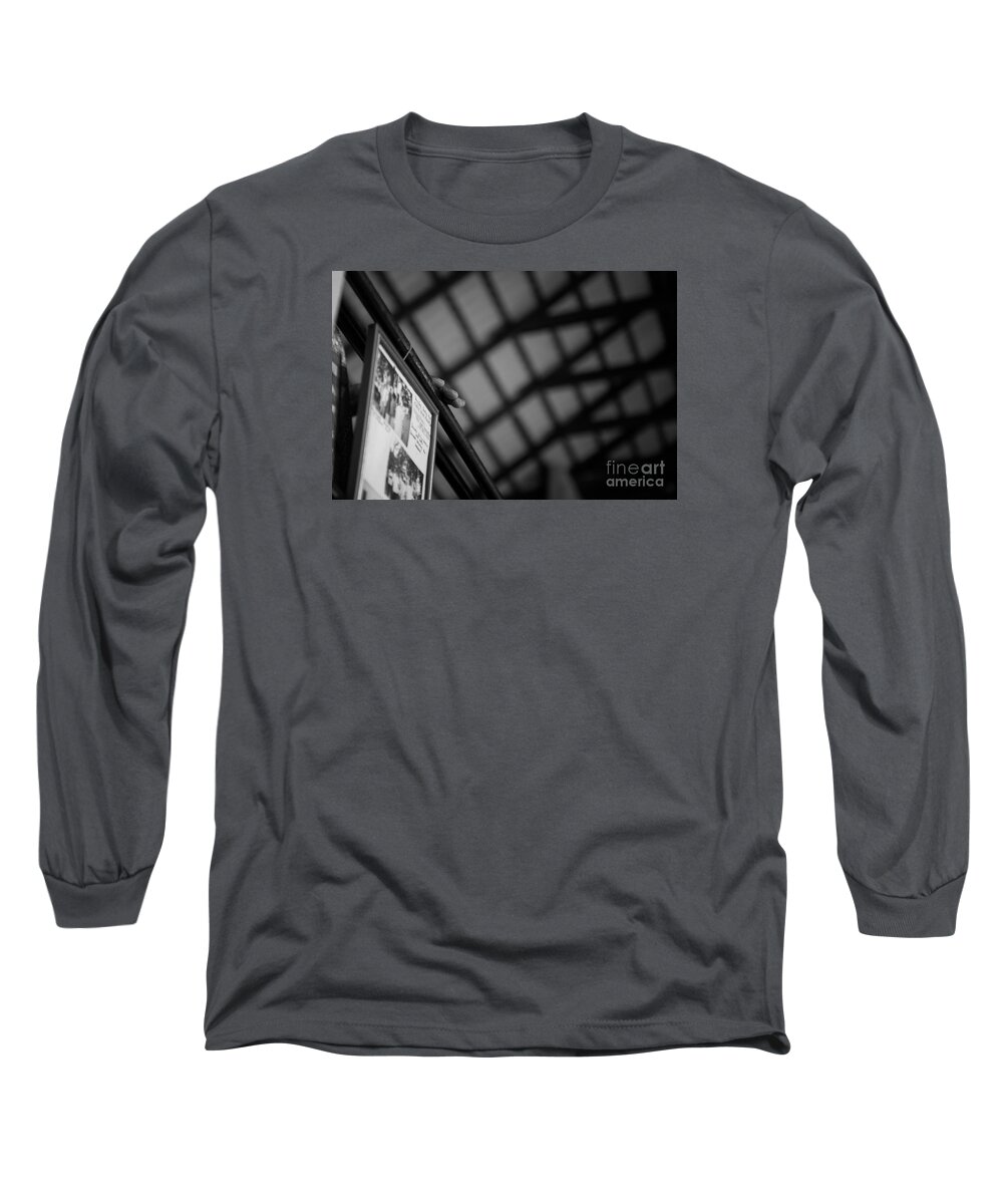 Old Man's Hand Long Sleeve T-Shirt featuring the photograph Courage by Venura Herath