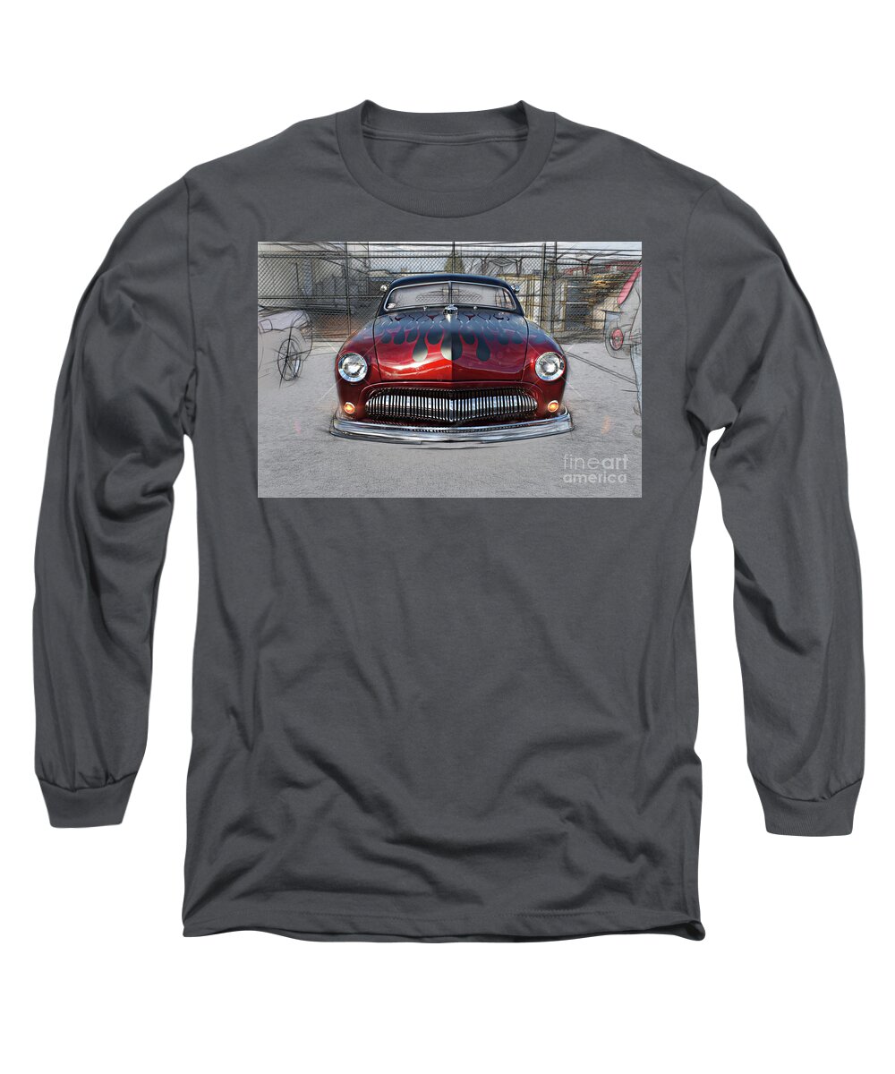 Cars Long Sleeve T-Shirt featuring the photograph Custom Coupe by Randy Harris