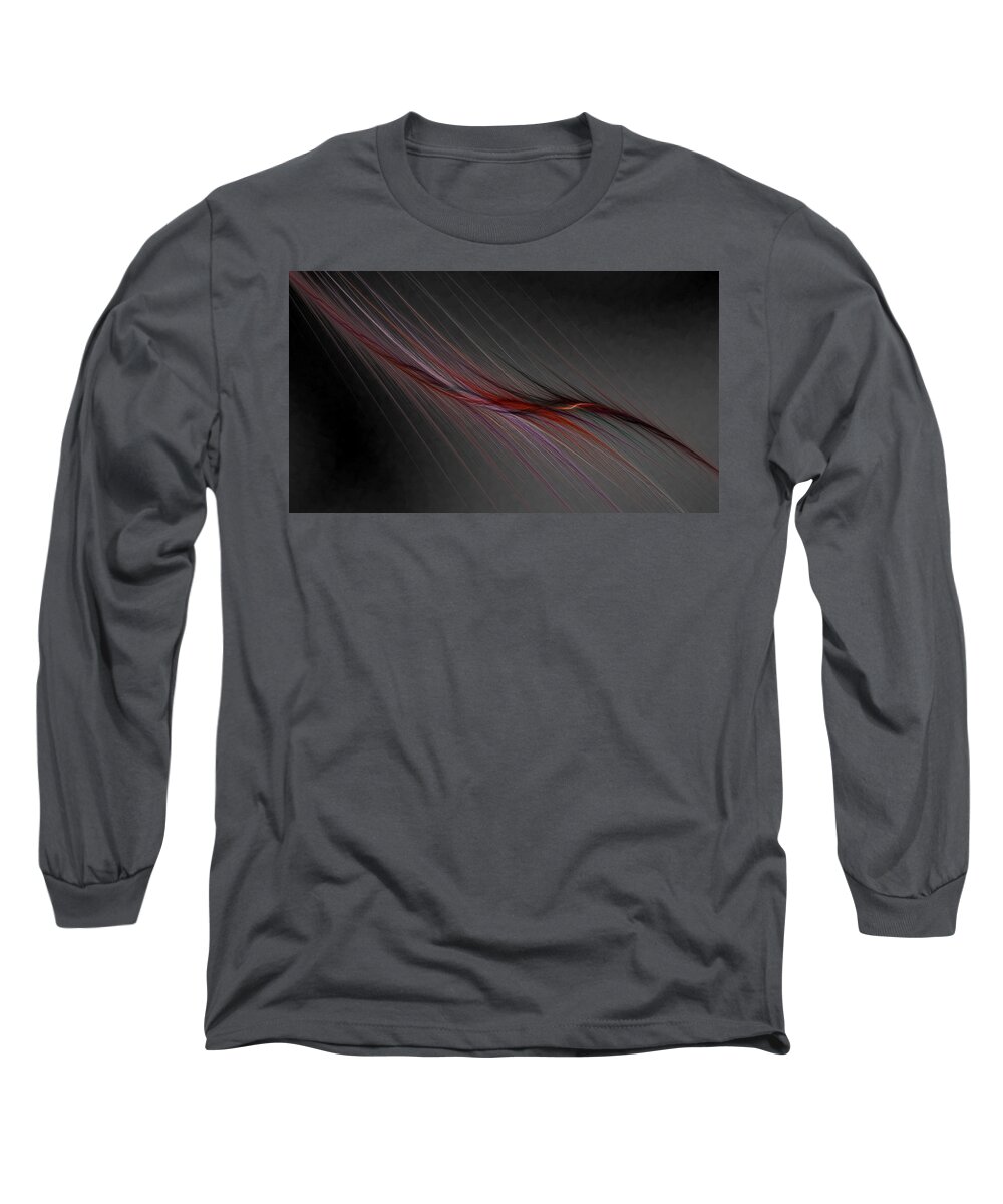 Art Long Sleeve T-Shirt featuring the digital art Darkness of Agartha by Jeff Iverson