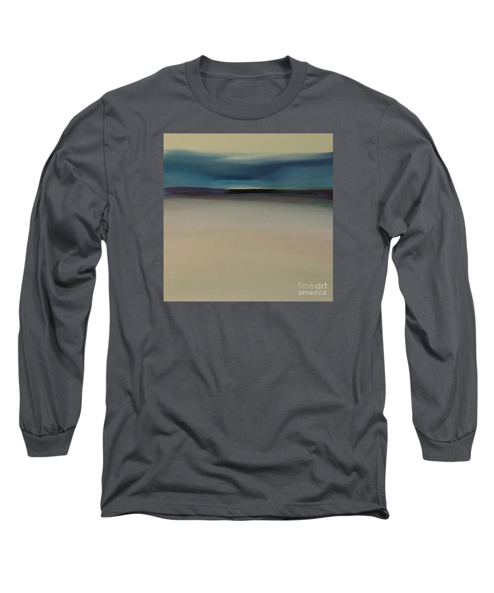 Landscape Long Sleeve T-Shirt featuring the painting Dawn by Michelle Abrams