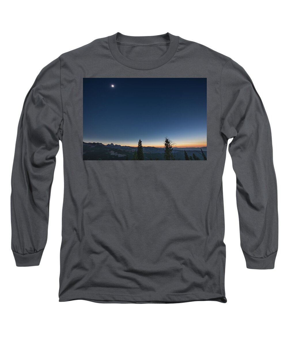 Photosbymch Long Sleeve T-Shirt featuring the photograph Day Becomes Night by M C Hood