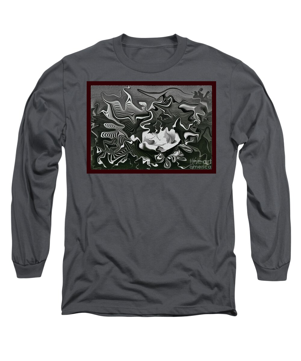 Desires Long Sleeve T-Shirt featuring the digital art Desires And Prayers by Leo Symon