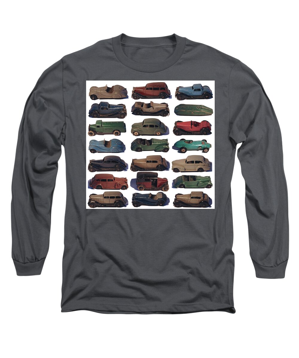Dinky Long Sleeve T-Shirt featuring the photograph Dinky Car Park by John Colley