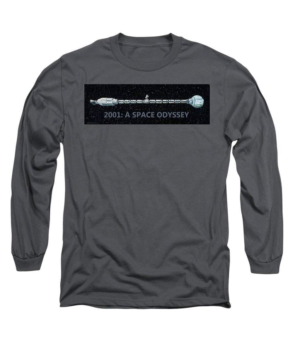 Space Long Sleeve T-Shirt featuring the painting Discovery by Douglas Castleman