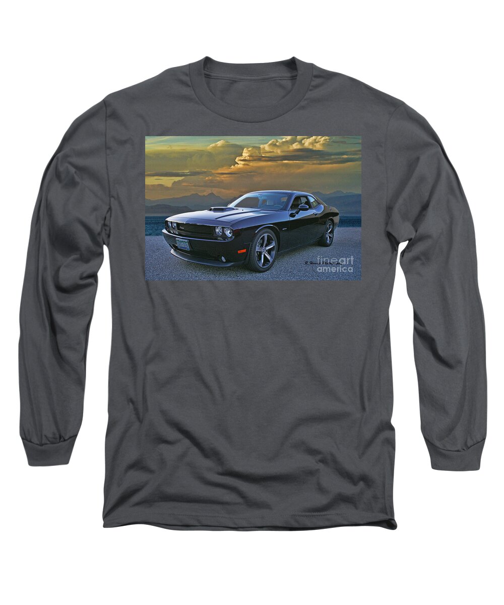  Long Sleeve T-Shirt featuring the photograph Dodge Challenger by Randy Harris