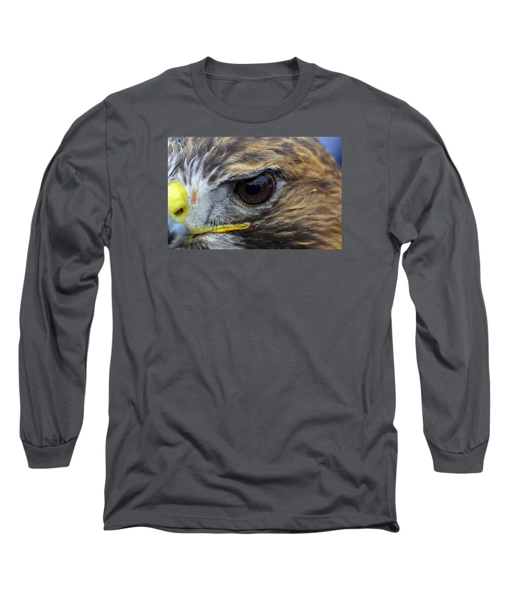 Eye Long Sleeve T-Shirt featuring the photograph Eagle Eye by Rainer Kersten