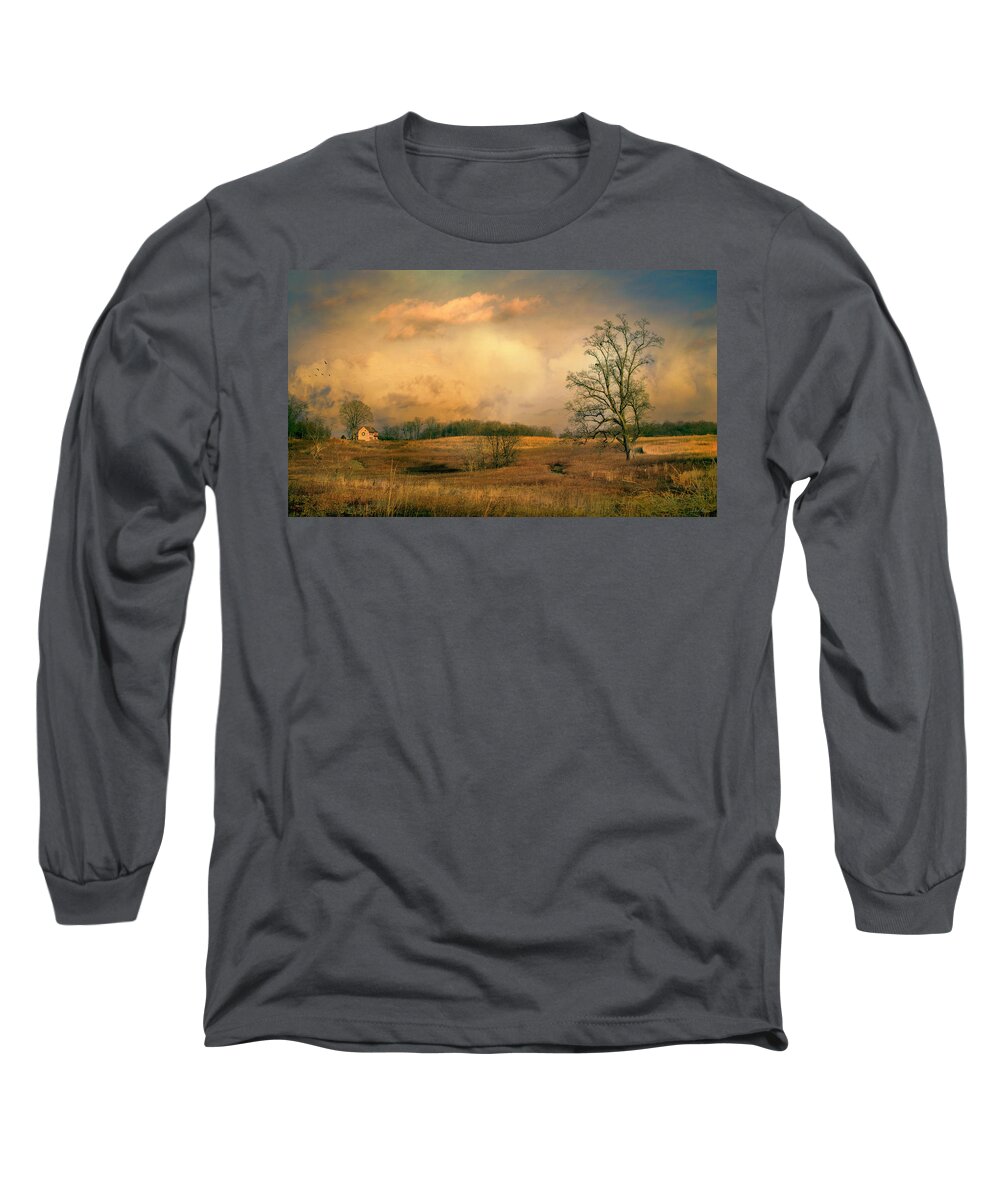 Spring Long Sleeve T-Shirt featuring the photograph Early Spring Storm by John Rivera