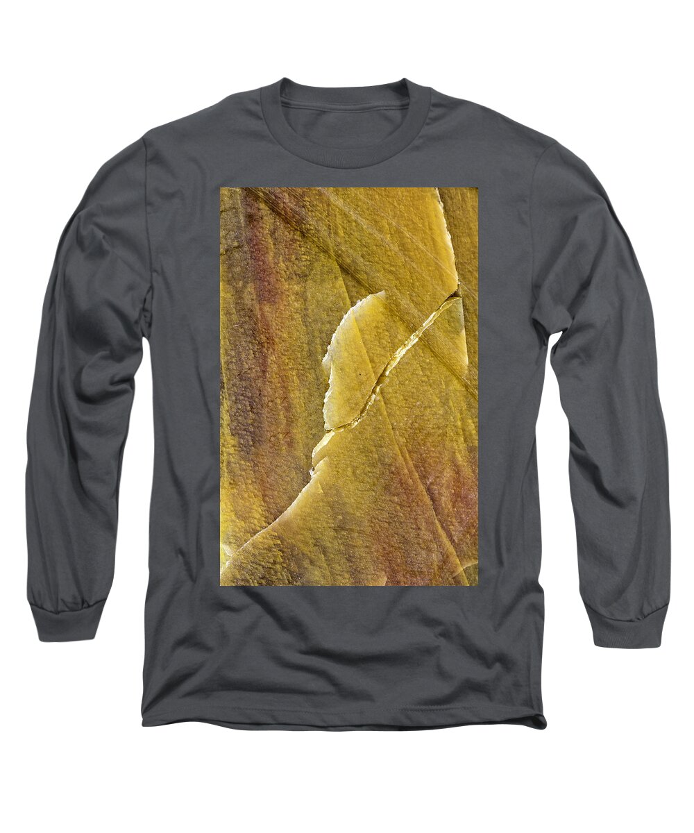 Macro Photography Long Sleeve T-Shirt featuring the photograph Earth Portrait 001-66 by David Waldrop