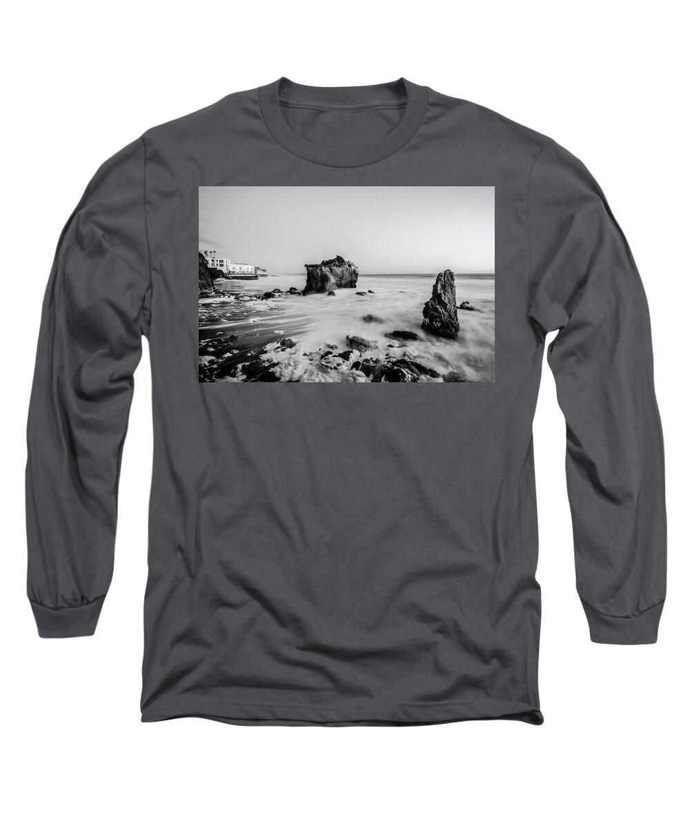 Landscape Long Sleeve T-Shirt featuring the photograph El Matador State Beach by Margaret Pitcher