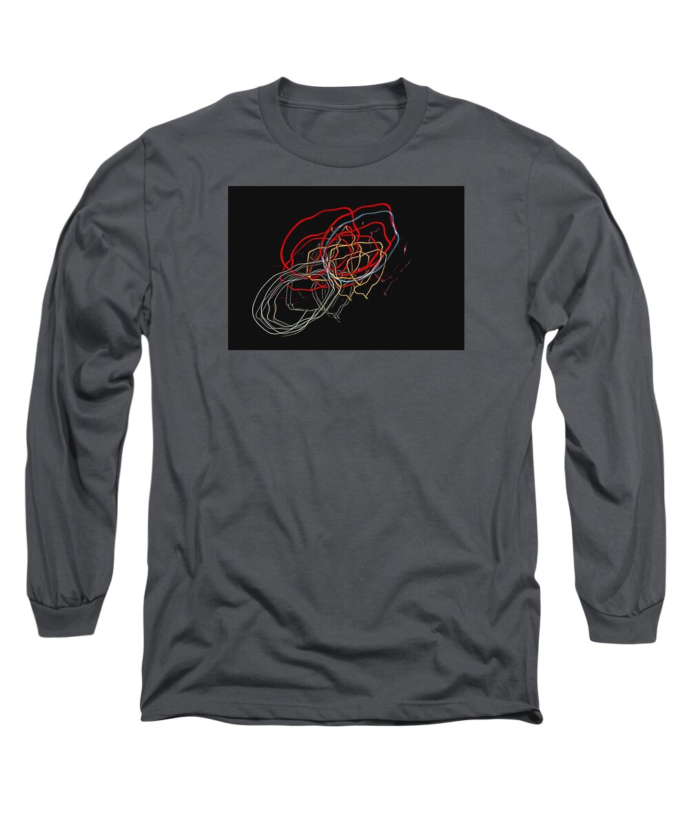 Electric Light Long Sleeve T-Shirt featuring the photograph Electric Light by Steven Richardson