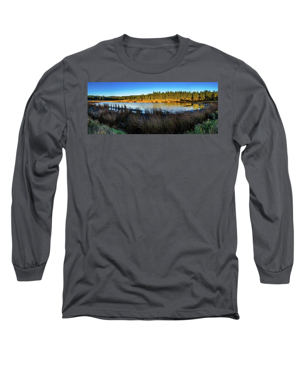 Thomas Nay Long Sleeve T-Shirt featuring the photograph Evening by Thomas Nay