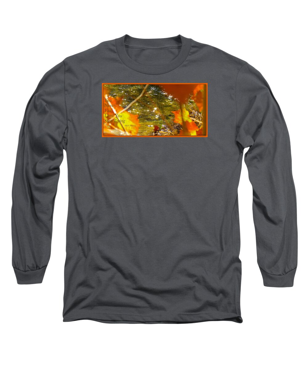  Long Sleeve T-Shirt featuring the photograph Fall Flyer by David Norman