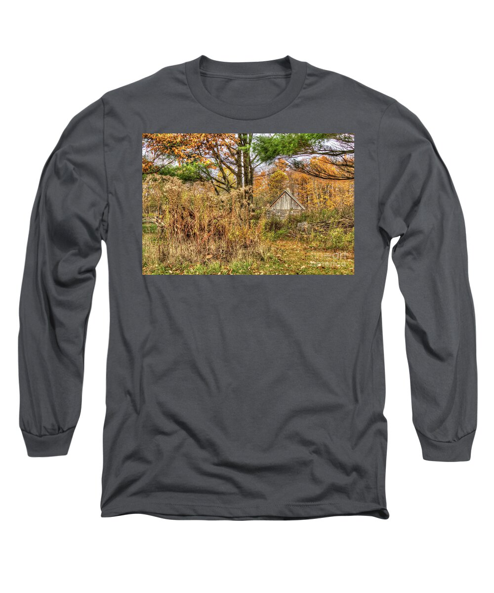 Fall Long Sleeve T-Shirt featuring the photograph Fall in The Woods by Rod Best