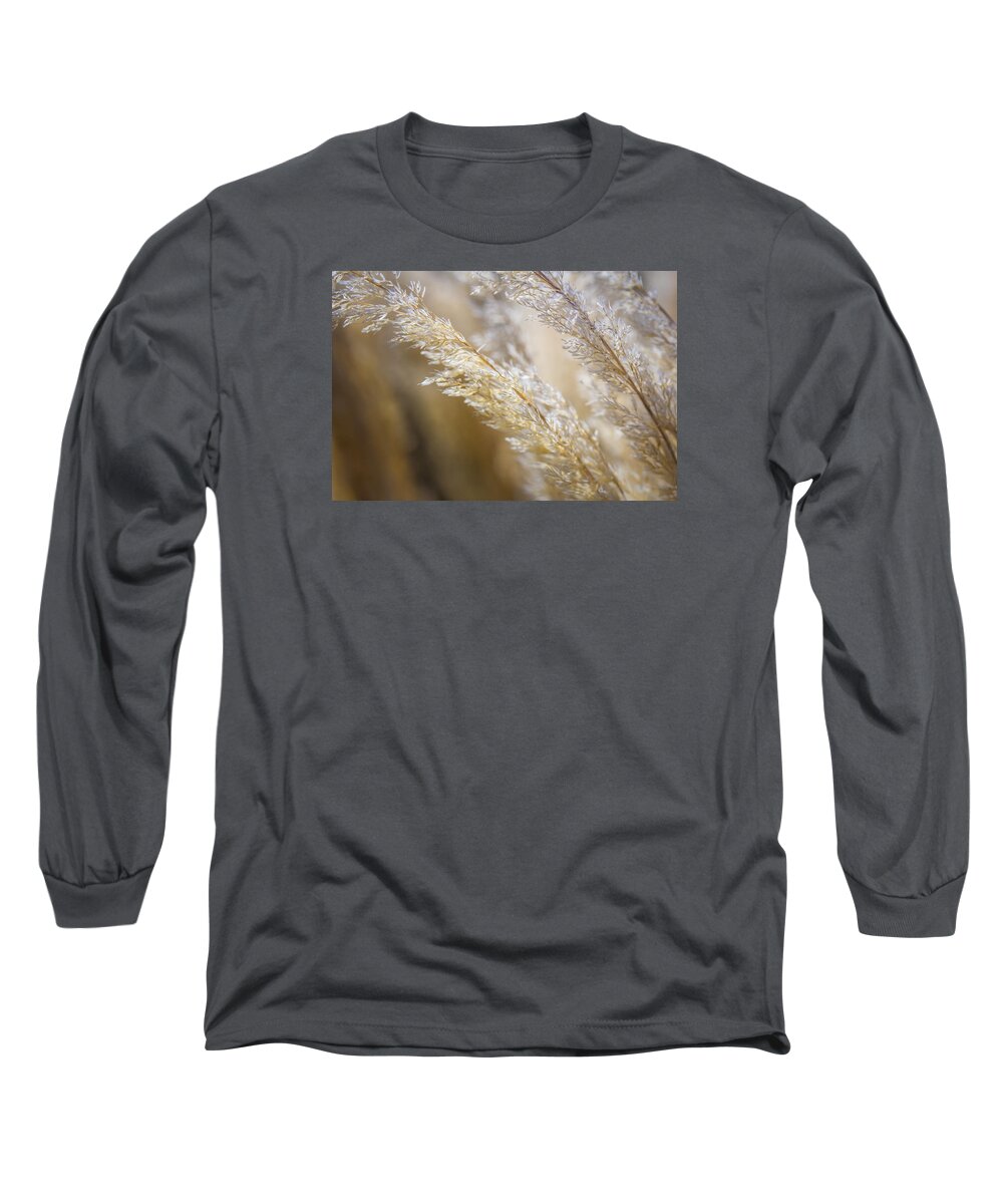 Flora Long Sleeve T-Shirt featuring the photograph Feathered by Laura Roberts