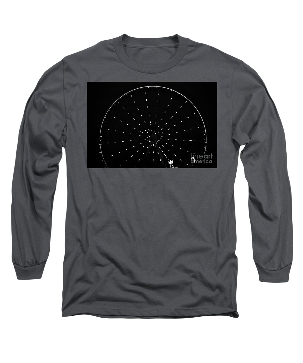 Ferris Wheel Long Sleeve T-Shirt featuring the photograph Ferris Wheel Pigeon Forge by Merle Grenz