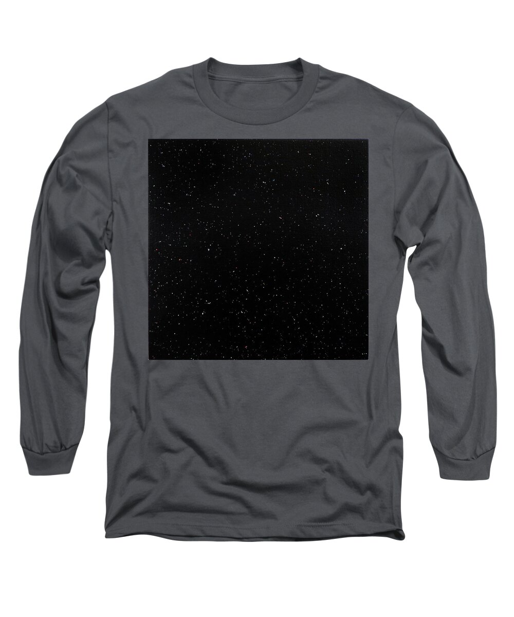 Black Long Sleeve T-Shirt featuring the painting Field Number Eight by Stephen Mauldin