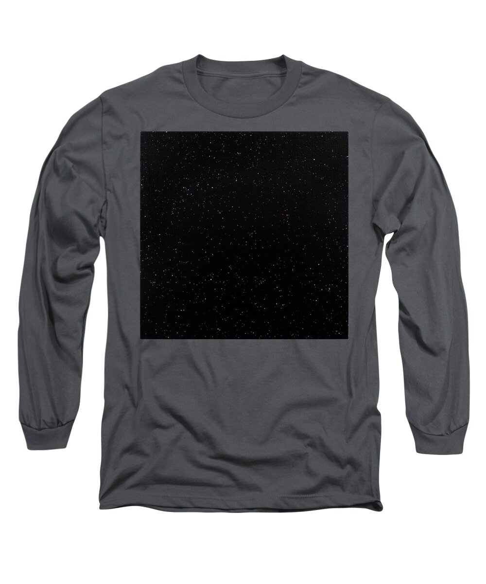 Black Long Sleeve T-Shirt featuring the painting Field Number Seven by Stephen Mauldin