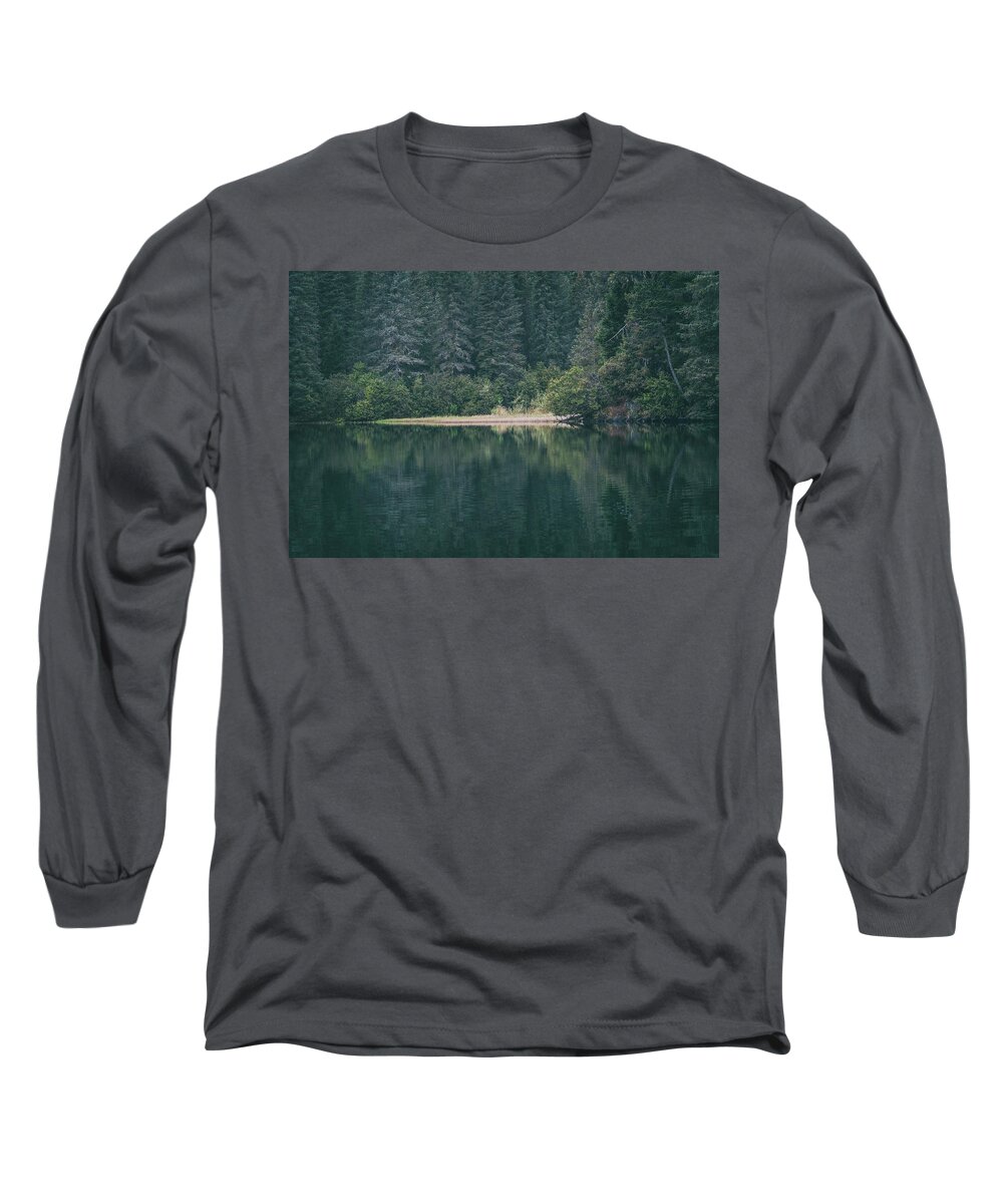 Alaska Long Sleeve T-Shirt featuring the photograph Fifty Shades of Green by Scott Slone