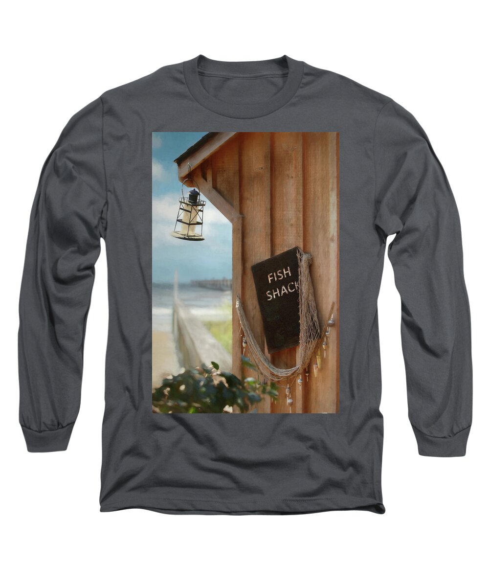 Fish Long Sleeve T-Shirt featuring the photograph Fish Fileted by Lori Deiter