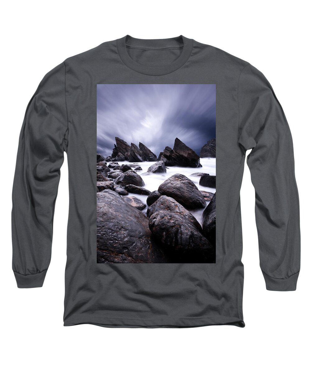 Jorgemaiaphotographer Long Sleeve T-Shirt featuring the photograph Flowing by Jorge Maia