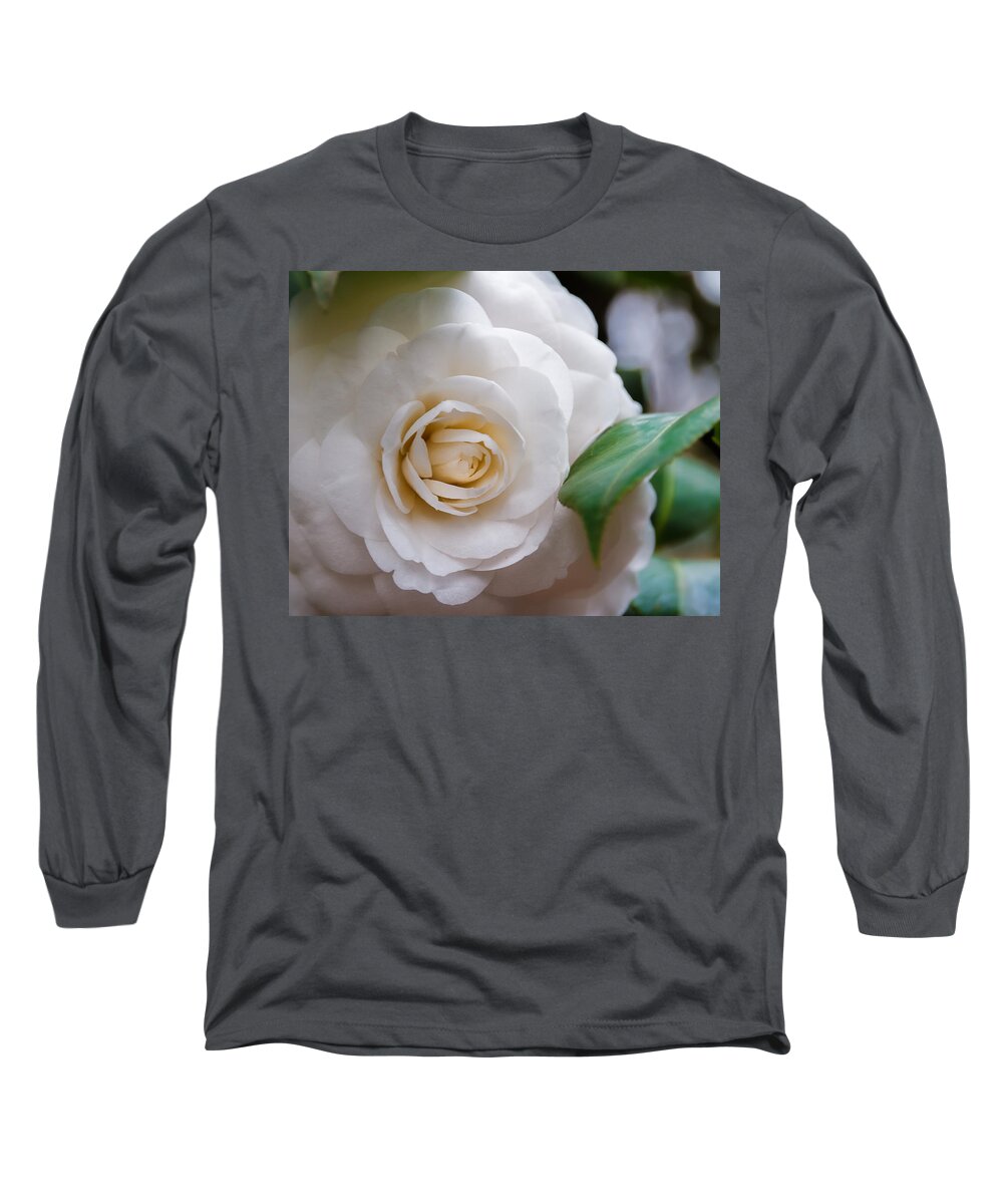 Flowers Long Sleeve T-Shirt featuring the photograph Fluffy Petals by Tim Stanley