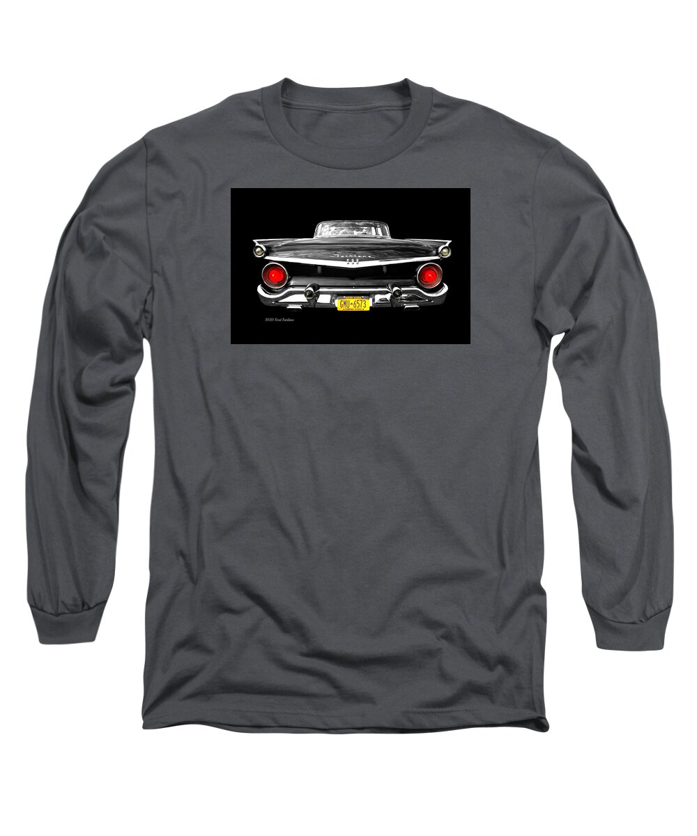 Car Long Sleeve T-Shirt featuring the photograph Ford Fairlane 500 by Diana Angstadt