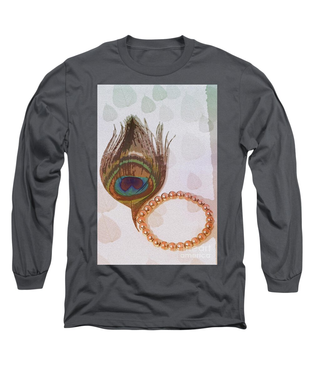 Assets Long Sleeve T-Shirt featuring the photograph Fortune assets of Lord Krishna by Kiran Joshi