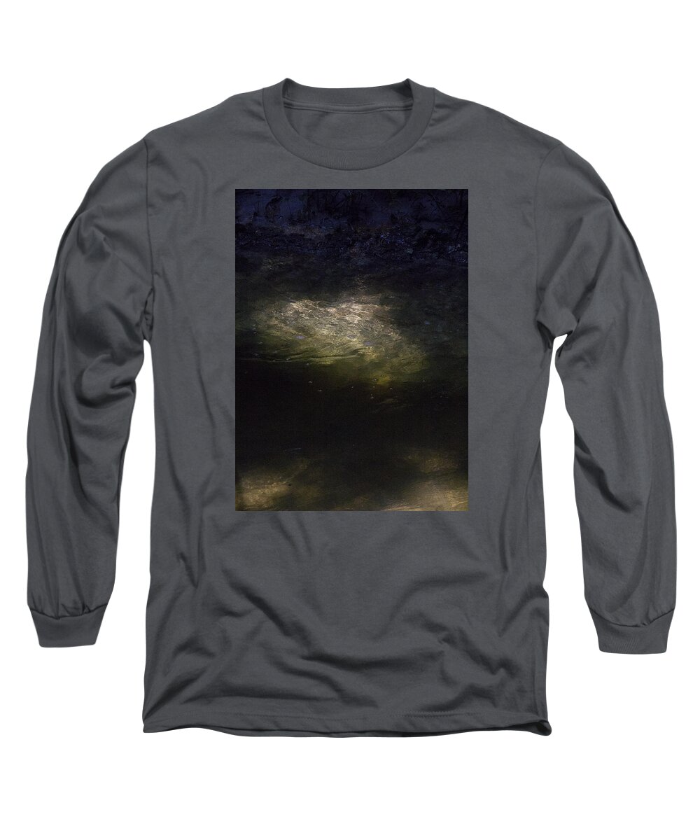 Water Long Sleeve T-Shirt featuring the photograph Galaxy Creek by Nancy Dinsmore