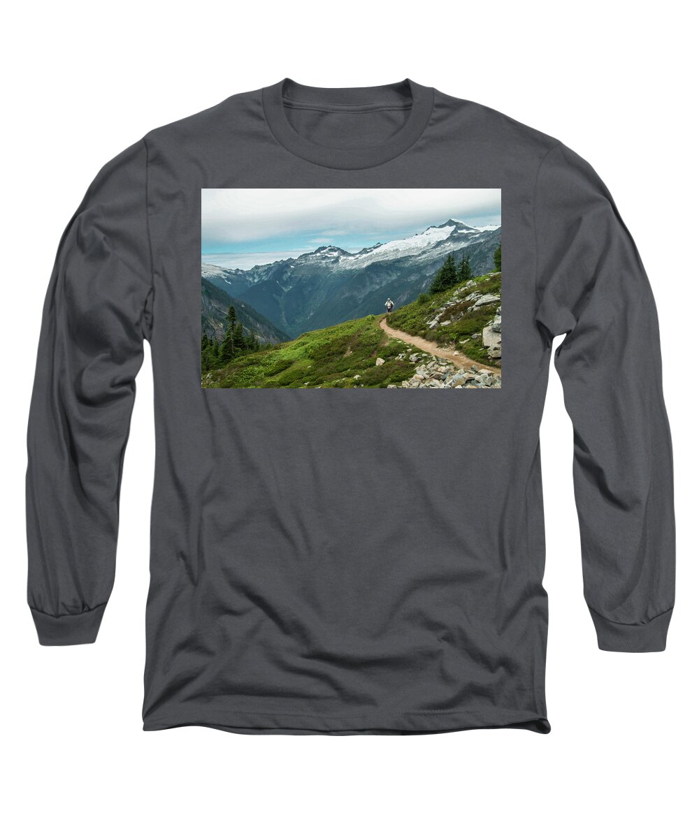 North Cascades Long Sleeve T-Shirt featuring the photograph Getting Better All the Time.... by Doug Scrima