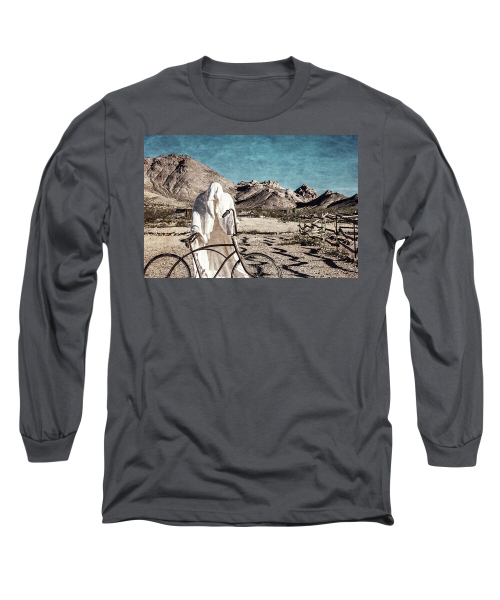 Ghost Rider Long Sleeve T-Shirt featuring the photograph Ghost Rider by George Buxbaum