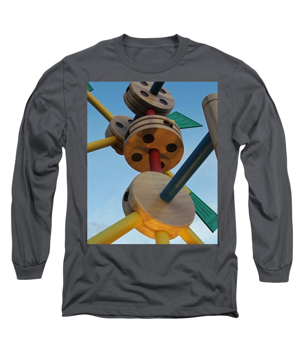 Tinker Toys Long Sleeve T-Shirt featuring the photograph Giant Tinker Toys by Jackson Pearson