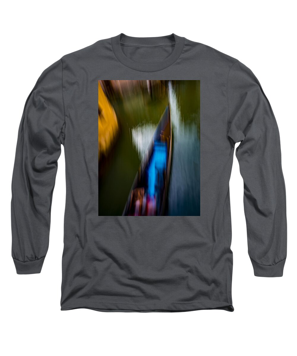 Venice Long Sleeve T-Shirt featuring the photograph Gondola Dream by David Kay