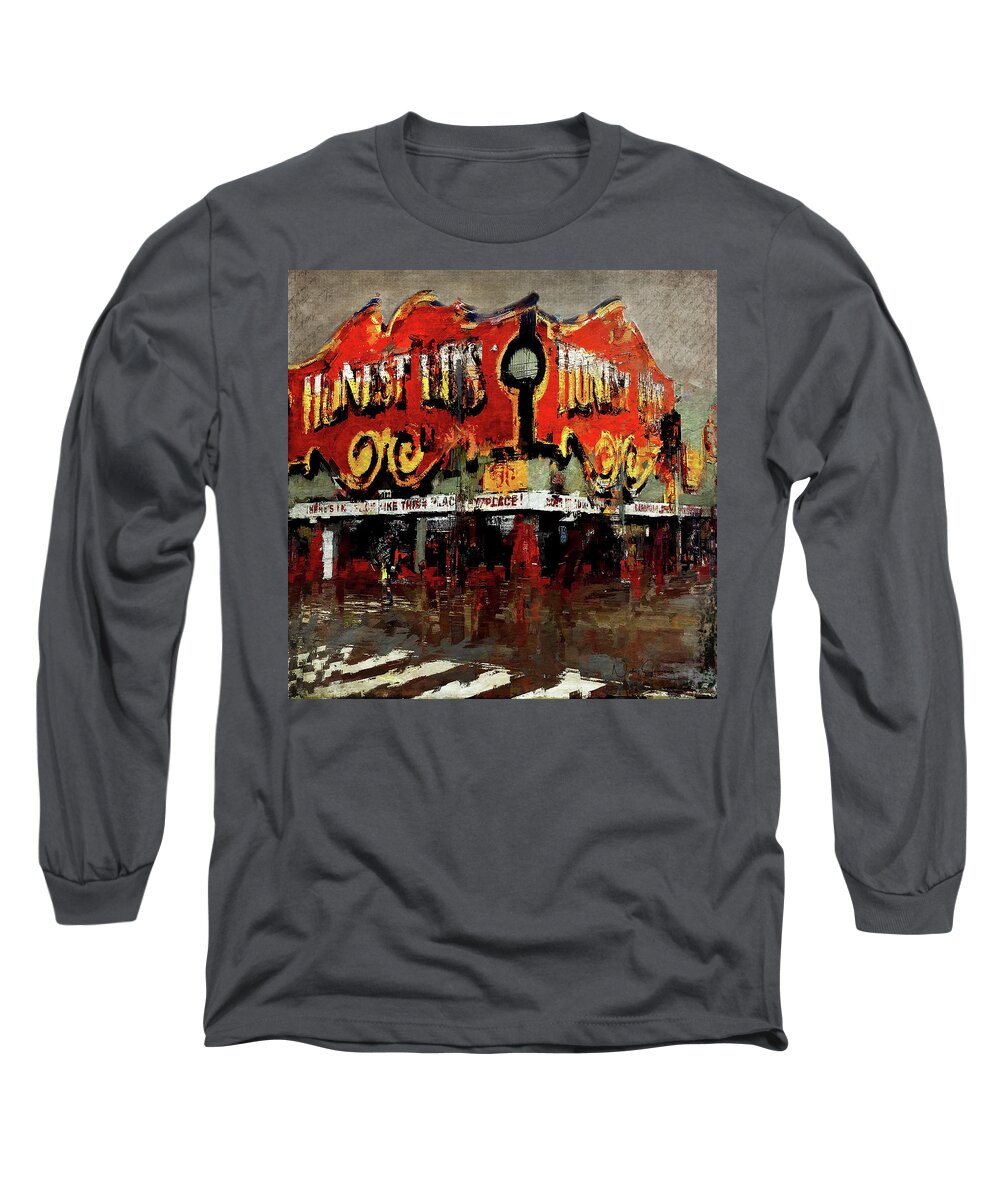Toronto Long Sleeve T-Shirt featuring the digital art Gone Place by Nicky Jameson