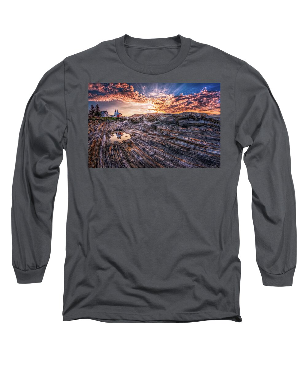 Coast Long Sleeve T-Shirt featuring the photograph Good Morning Starshine by Neil Shapiro